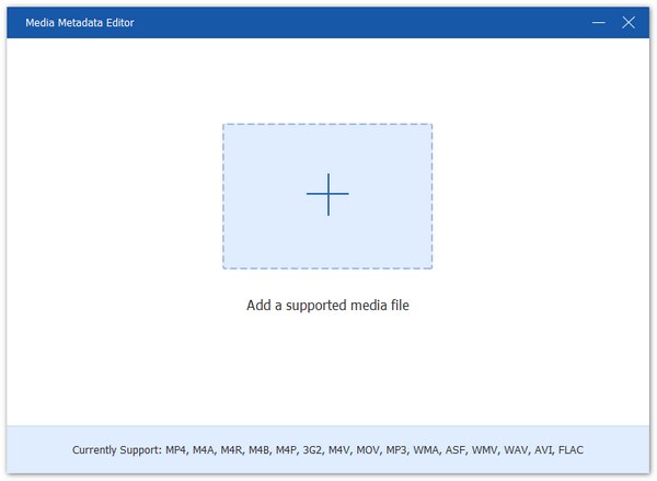 Aggiungi file all'editor metadati multimediali