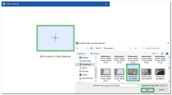 AnyMP4 Video Converter Ultimate Videó hozzáadása