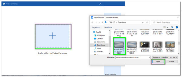 AnyMP4 Video Converter Ultimate Video Aggiungi file di qualità superiore