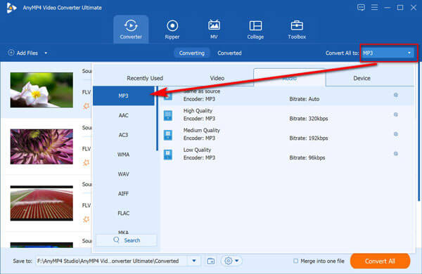 flv to mp3 converter