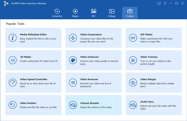 Toolbox volume booster