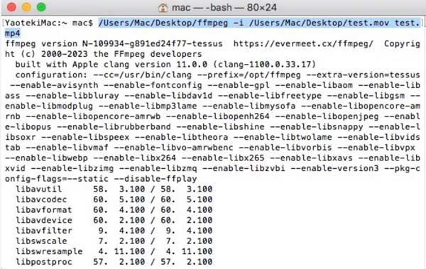Transcode Avchd To M4 In Ffmpeg Mac