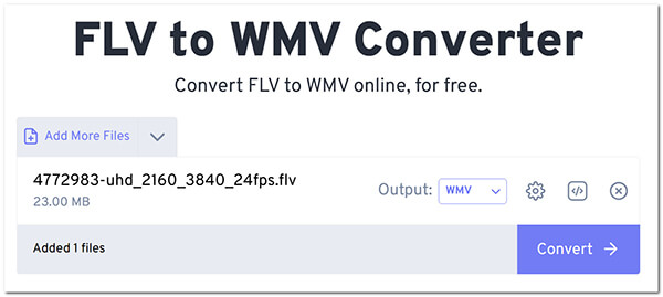 Convert Flv To Wmv Online In Online Convert