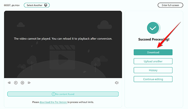 Convert Mov To Mp4 In Anymp4 Free Online Video Converter