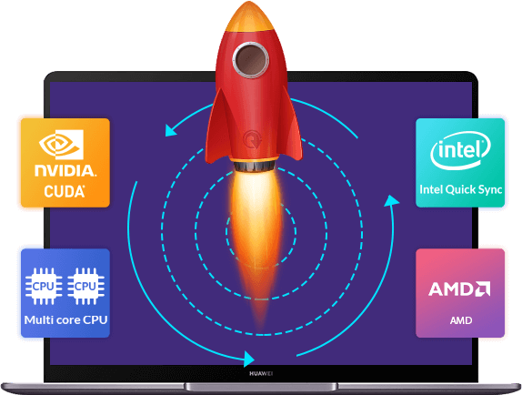 Converta vídeo e áudio de forma rápida e prática