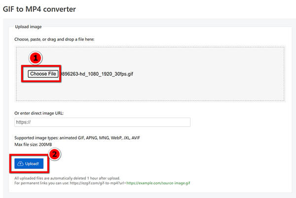 Upload GIF To Ezgif
