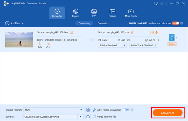 Convert Hevc To Mov Anymp4