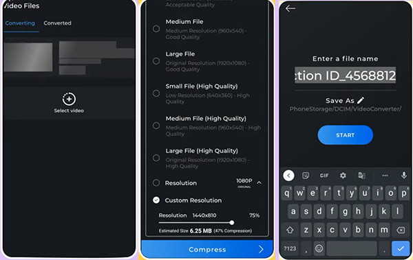 Convert Video to Android in App