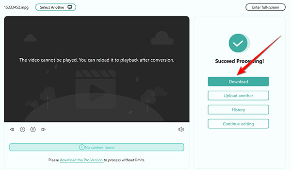 Convert And Save Mp4 In Anymp4 Free Online Video Converter