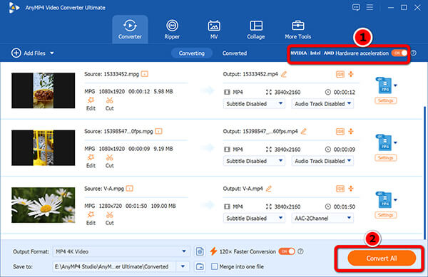 Convert Mpg To Mp4 In Anymp4