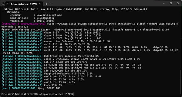 Convert Mpg To Mp4 In Ffmpeg