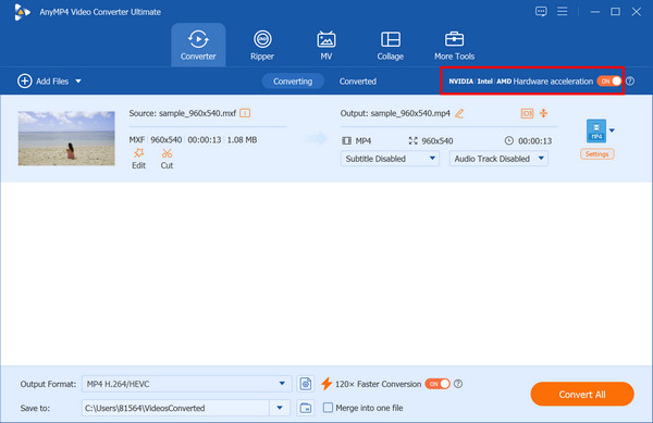 Anymp4 Enable Hardware Acceleration