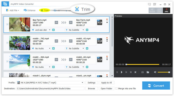 Select Cut Option