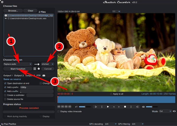 Convert Wav To Mp4 In Shutter Encoder