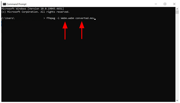 Command Prompt Enter