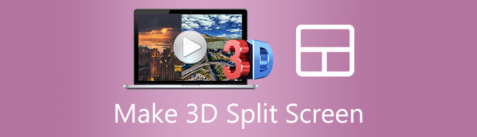 3D gesplitst scherm