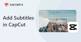 Add Subtitles in CapCut