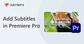 Add Subtitles in Premiere Pro