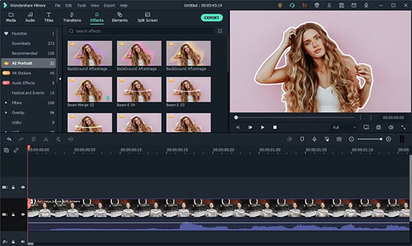 Filmora AI Video Editor