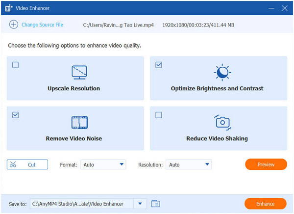 AnyMP4 Video Converter Ultieme videoversterker