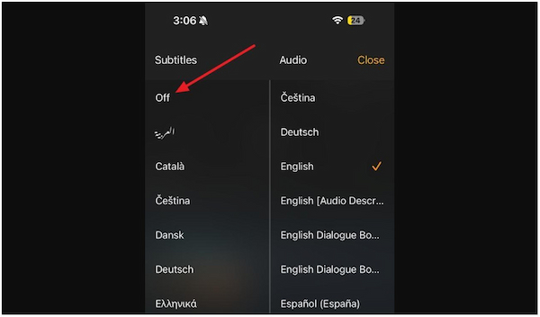 Adjust Subtitles Manually