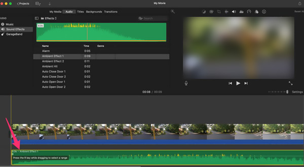 Overlay Audio