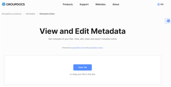 Interfaccia GroupDocs.Metadata