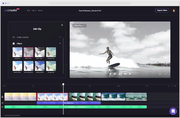 Editor de vídeo Clipchamp