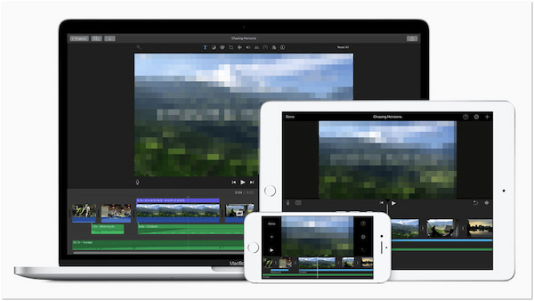 Editor de vídeos do iMovie