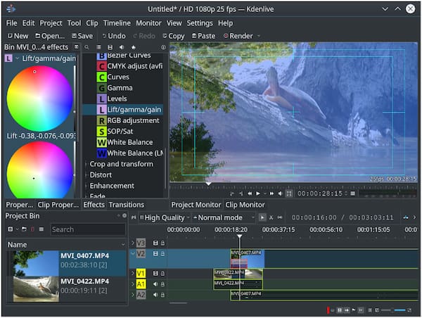 KdenLive Video Editor