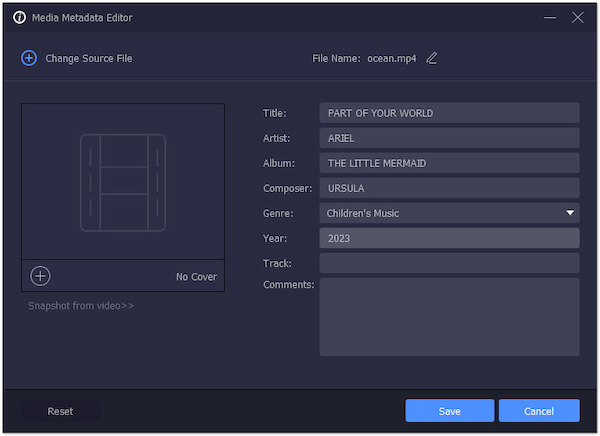 AnyMP4 Video Audio Metadata Viewer