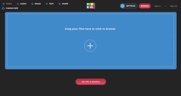 How to create GIF online with Pixiko 