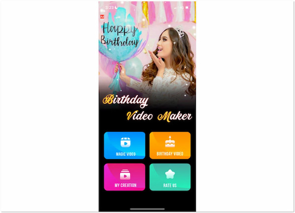 Birthday Video Maker App One
