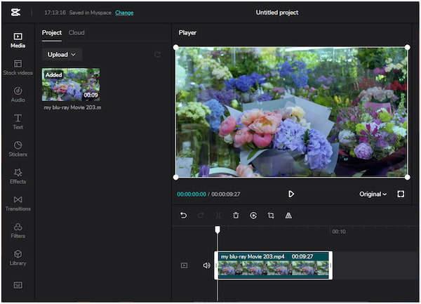 CapCut Online Video Editor Dra