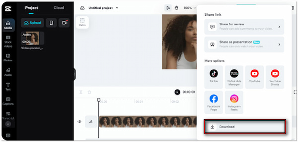 Export Improved Video