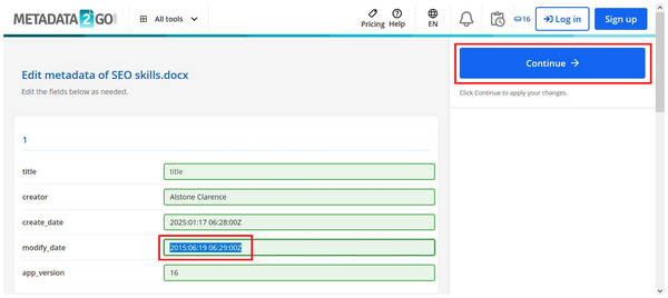 metadata2go-continue