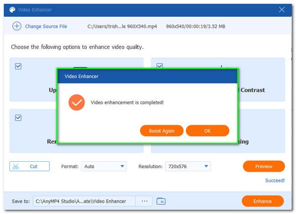 AnyMP4 Video Converter Ultimate afsluttet