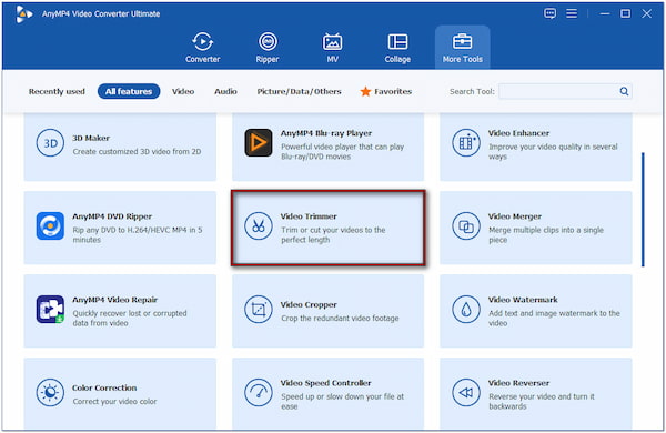 Select Video Trimmer