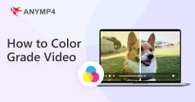 Vídeo de gradação de cores