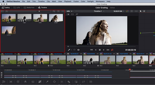 Davinci Resolve Galéria