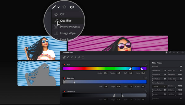 Color Grading Davinci Resolve Power Window