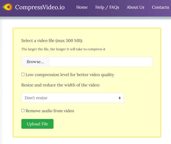 Comprimeer video