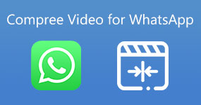 Pakkaa videotiedostot WhatsApp