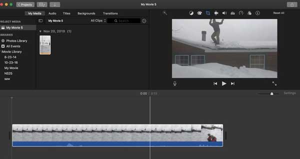Exportar vídeo iMovie Mac