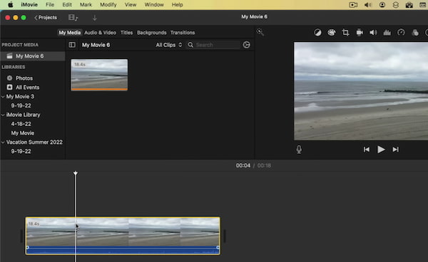 Import Media File In Imovie