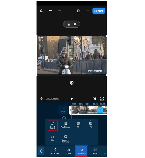Power Director Transform