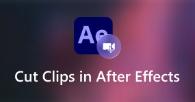 在 After Effects 中剪切剪輯