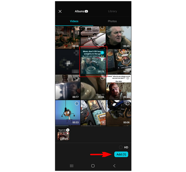 CapCut Add Video