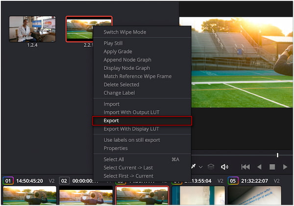 Export Still Frame