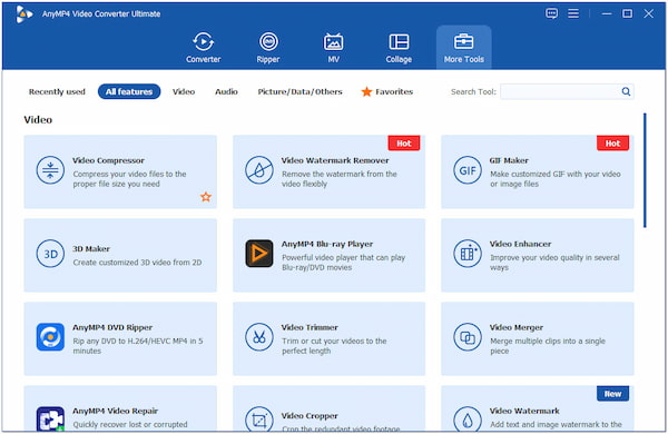 Anymp4 Video Converter Ultimate